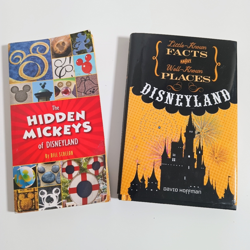 Disneyland Disney Hidden Mickeys and Fun Facts Book Bundle